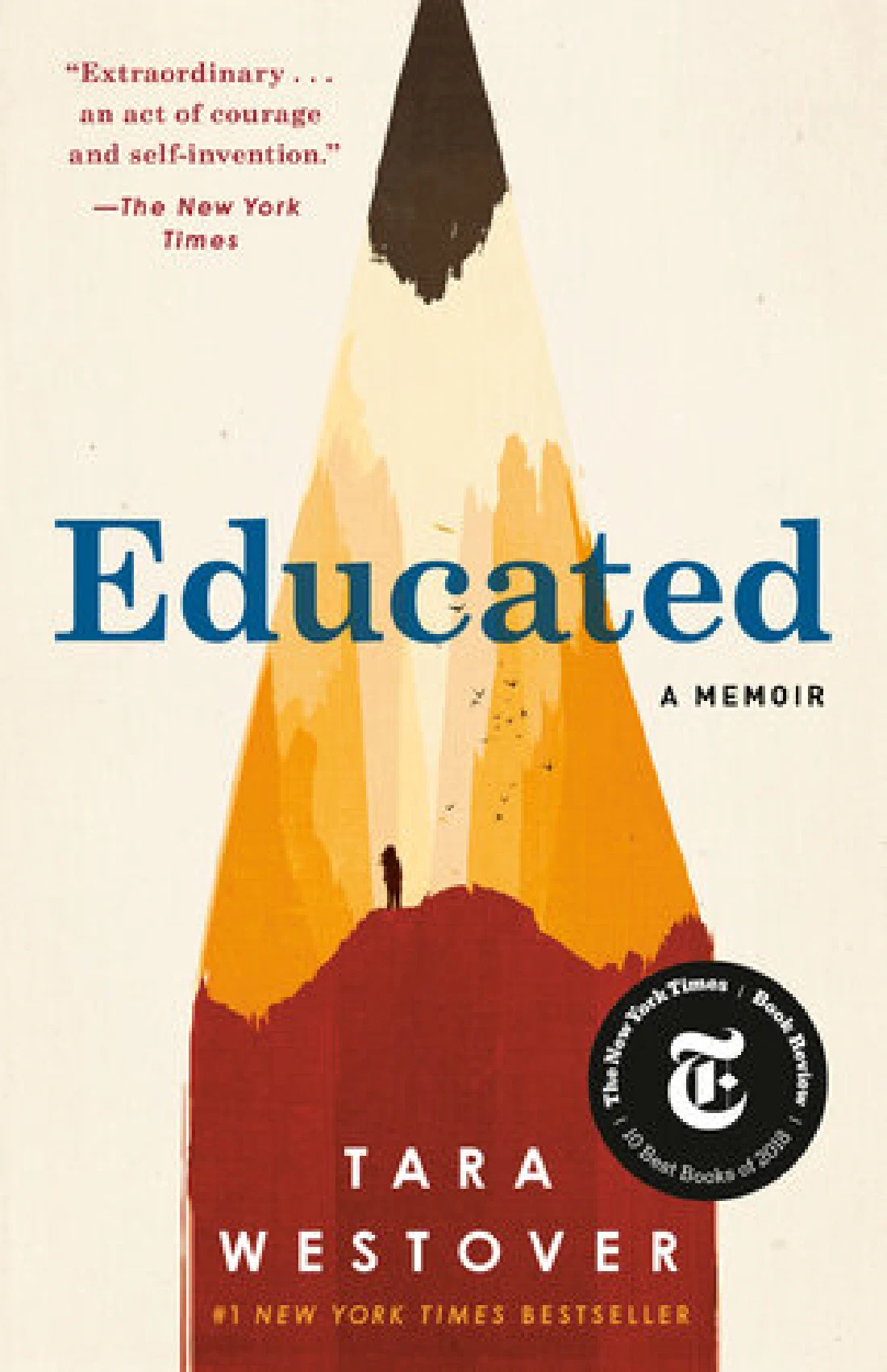 Обложка мемуаров Тары Вестовер Educated